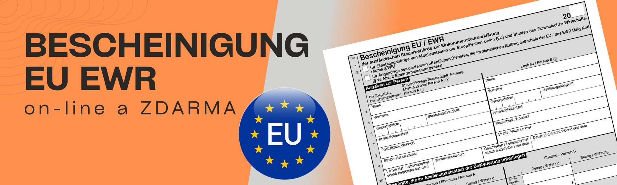 Informace o Bescheinigung EU EWR